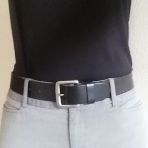 GAP Women's Black Leather Belt